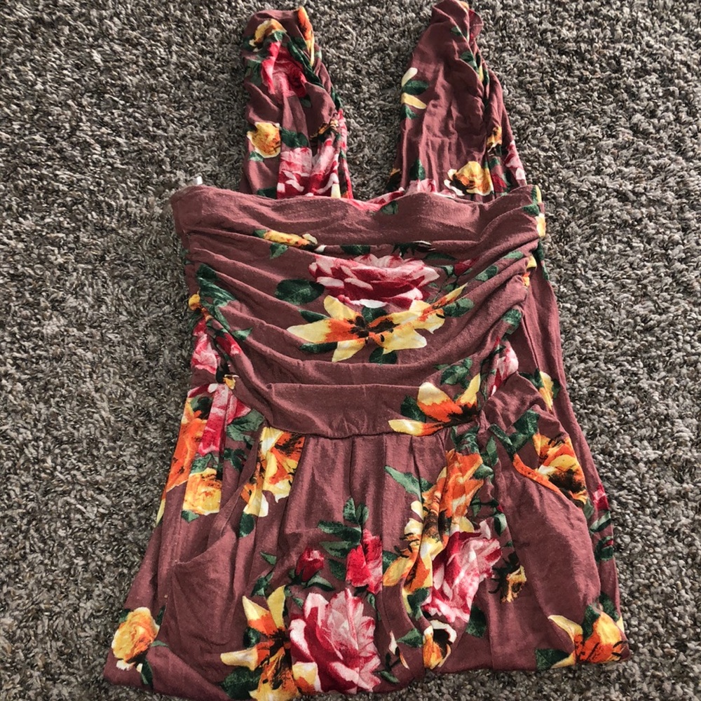 Strapless jumpsuit